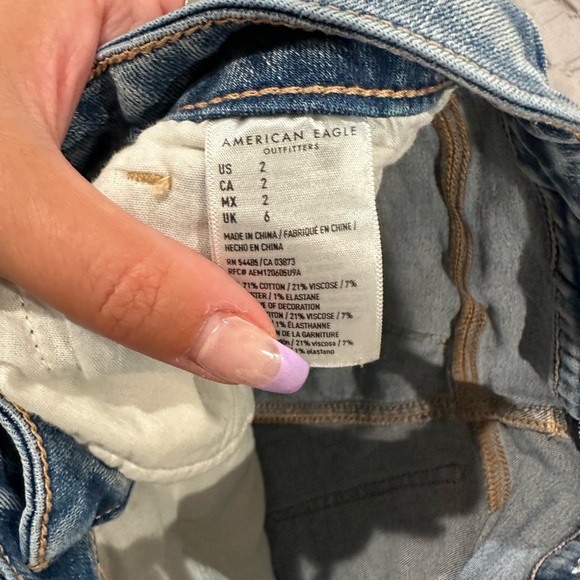American eagle denim shorts size 2 - Picture 2 of 2